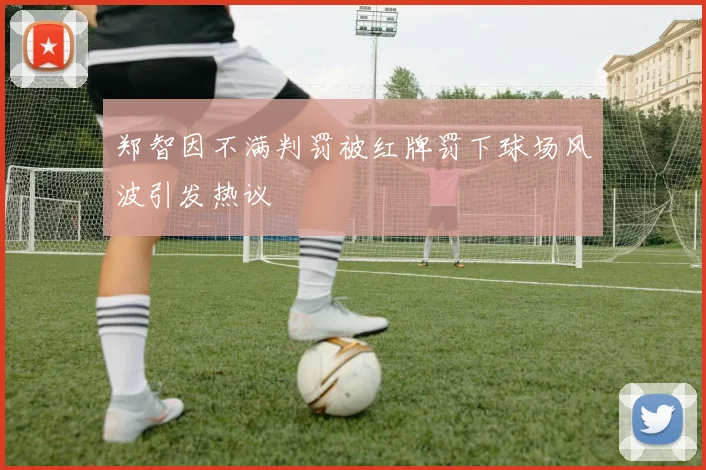 郑智因不满判罚被红牌罚下球场风波引发热议
